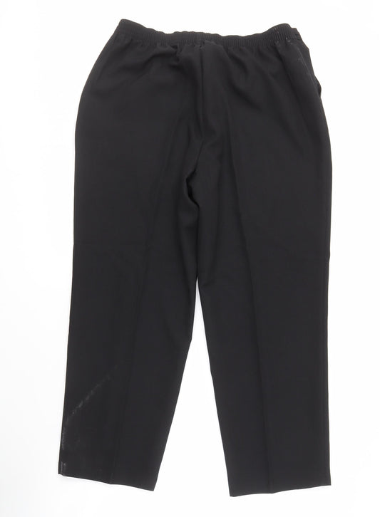 Womens UK Size 18 Marks and Spencer Black Trousers
