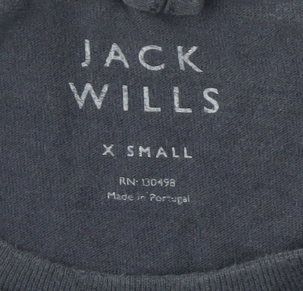 Jack Wills Men's Navy Long Sleeve T-Shirt XS