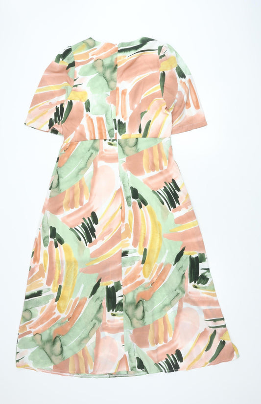 Girl In Mind Multicoloured Dress - Size 12 Women