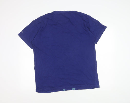 Men's XL Blue UEFA Champions League T-Shirt