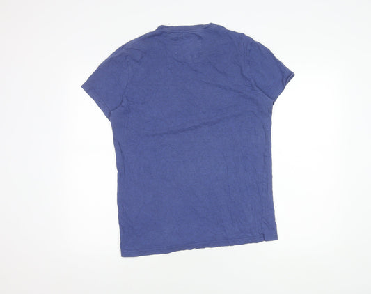 Jack Wills Men's Blue M Short Sleeve Crew Neck T-Shirt