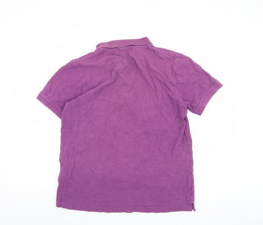 Lyle & Scott Men's Purple Polo Shirt L - Casual Wear