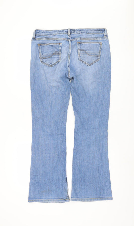 Fat Face Women’s Blue Flared Jeans Size 12 Regular