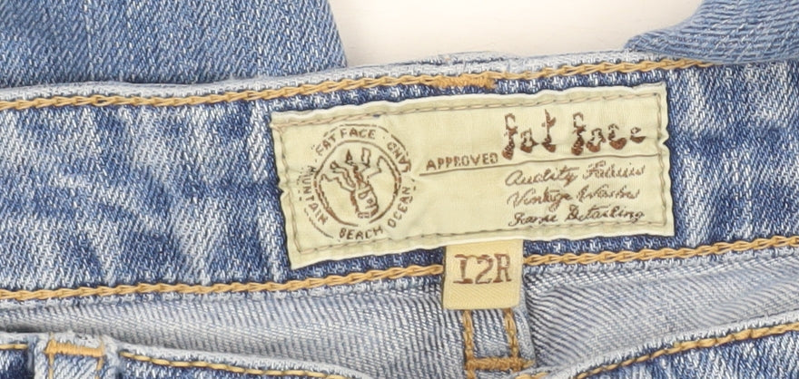 Fat Face Women’s Blue Flared Jeans Size 12 Regular