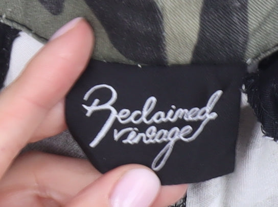 Reclaimed Vintage Men's Camouflage Cargo Trousers M