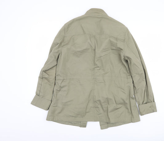 Maine New England Women's Green Military Jacket Size 12