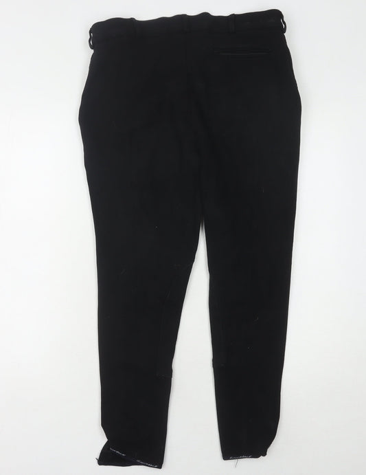 Equetech Men's Black Jogger Trousers Size 34
