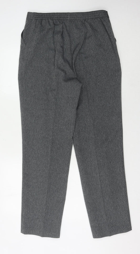 Womens UK Size 14 Marks and Spencer Regular Fit Grey Trousers