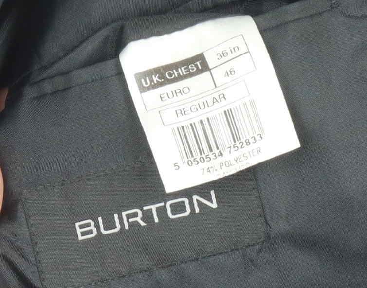 Mens UK Size 36 Burton Regular Black Suit Jacket