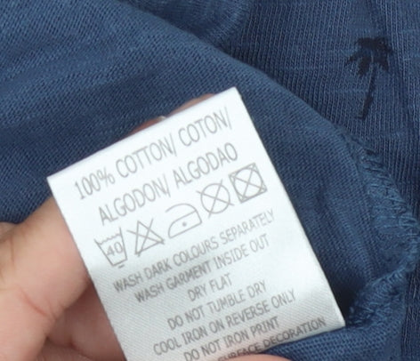 Cargo Bay Men's Blue Polo Shirt M Short Sleeve