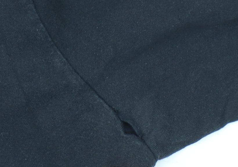 Nike Men's Black XL Logo Tee, Short Sleeve, Crew Neck