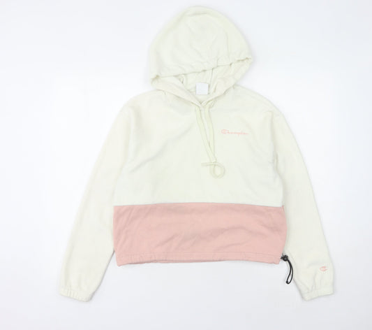 Womens UK Size S Champion Multicoloured Pullover Hoodie