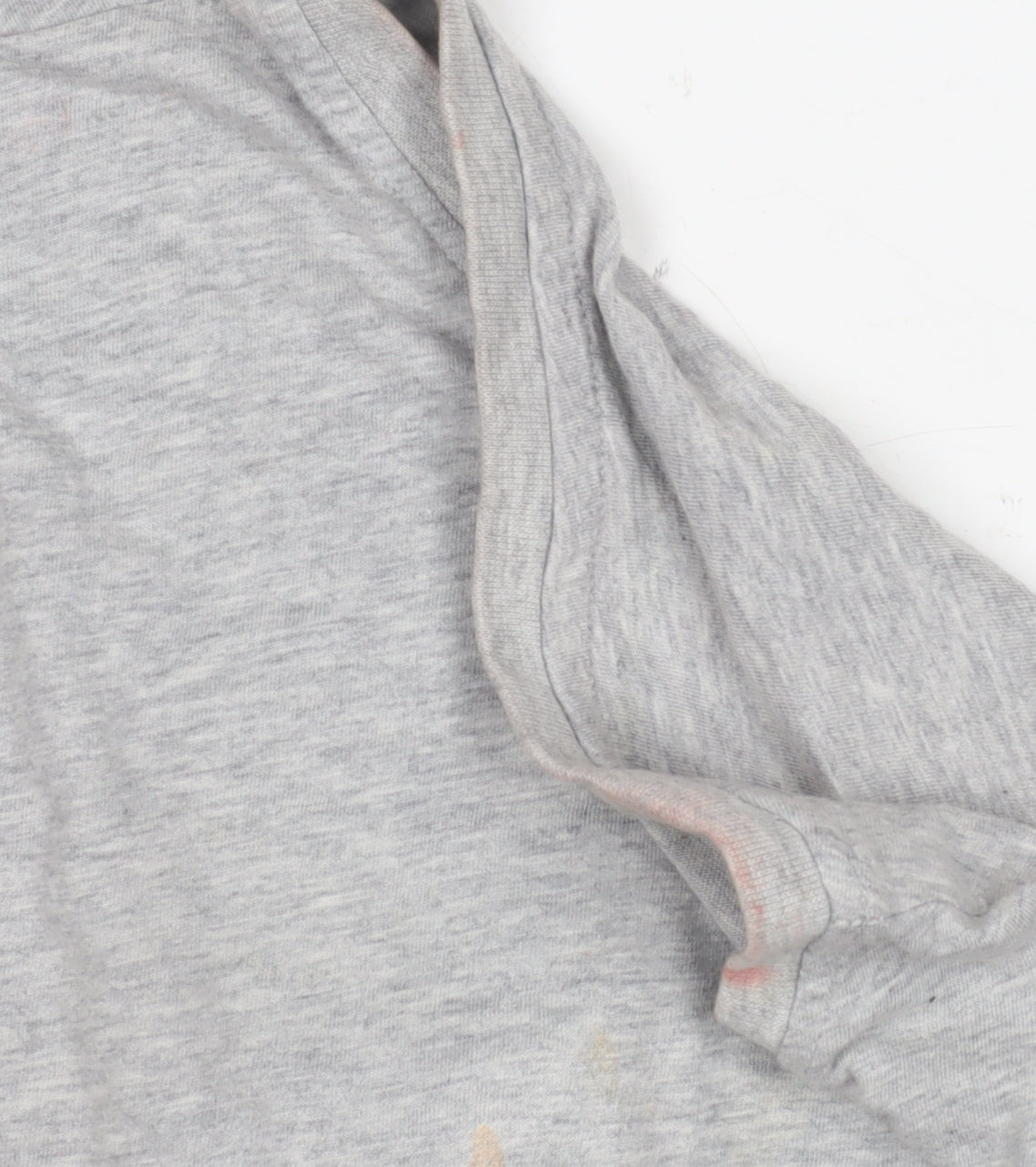 Unisex Adults UK Size S Nike Grey Cropped T-Shirt