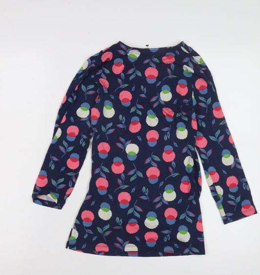 Boden Women's Multicoloured Floral Wrap Blouse Size 8