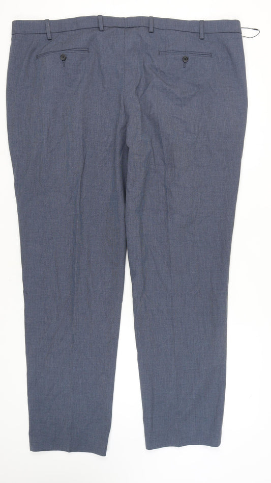 Marks and Spencer Men's Blue Trousers, Size 50, New