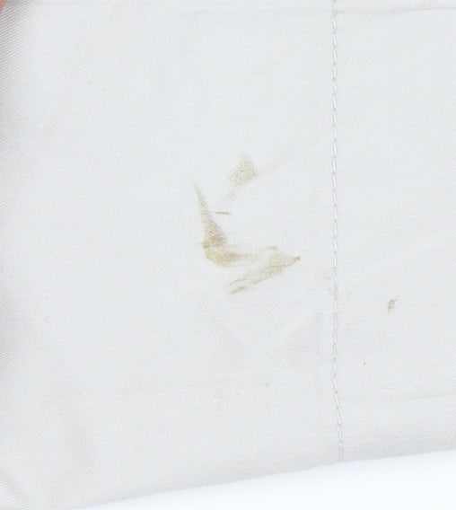 Marks and Spencer Men's Ivory Chinos, Size L