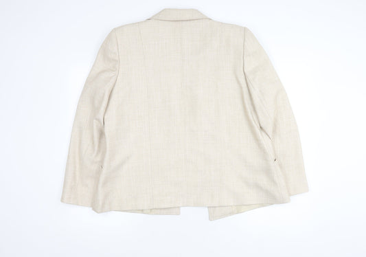 EWM Pure Classics Women's Ivory Blazer Size 18