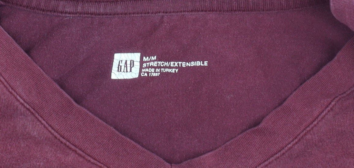 Mens UK Size M Gap Red T-Shirt