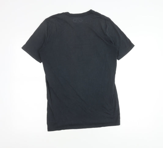 Under Armour Men's Black Loose Fit T-Shirt - Size S