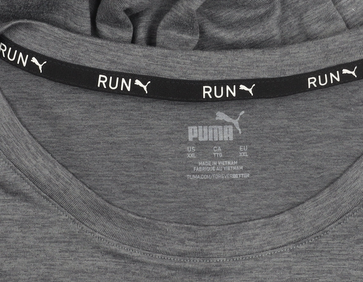 Puma Men's Grey XL Running T-Shirt