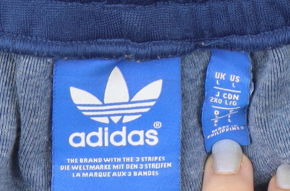 Adidas Men's Blue Jogger Trousers L