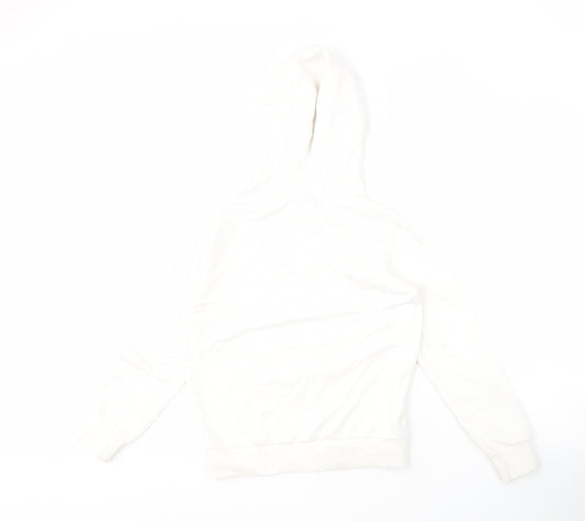 Champion Girls White Hoodie, 9-10 Years, Pullover Style