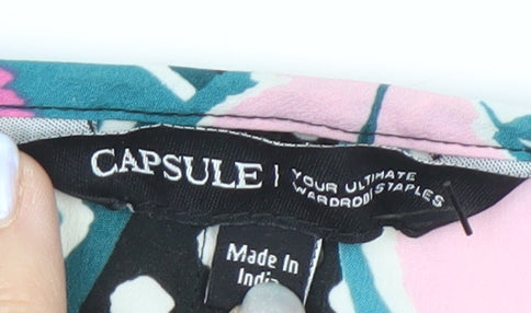 Capsule Women's Floral Multicoloured Blouse Size 14