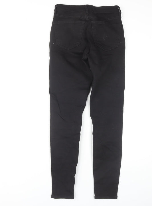 Topshop Women Black Skinny Jeans Size 26 Regular