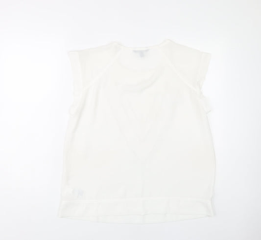 Banana Republic Women's White Sleeveless Top