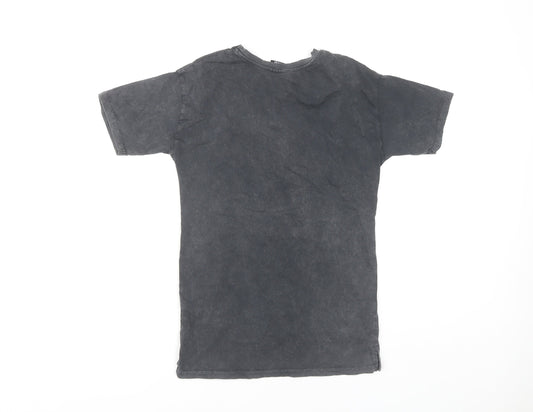 Disney Girls Black Mickey Mouse T-Shirt 5-6 Years