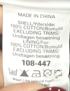 Next Women's Grey A-Line Floral Embroidered Skirt Size 12