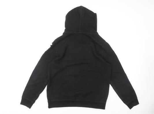 Abercrombie & Fitch Men's Black Logo Hoodie S Pullover