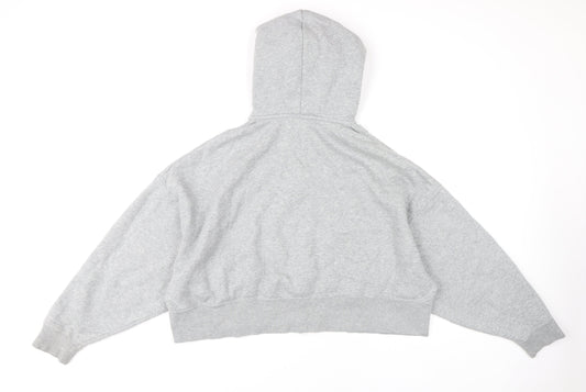 Nike Women's Grey Full Zip Hoodie M