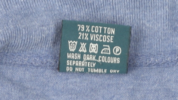 GC Men's Blue Long Sleeve Polo 3XL