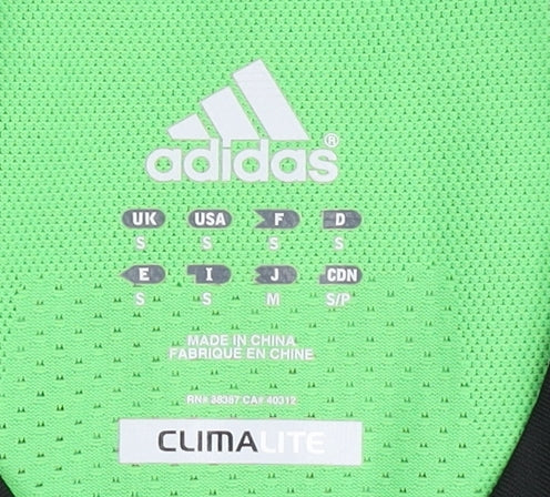 Adidas Men's Green Training T-Shirt - Size S