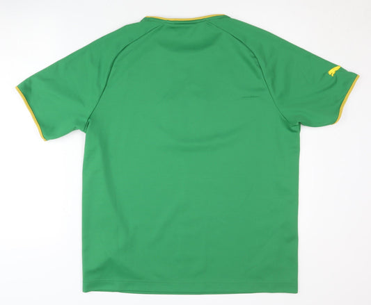 Puma Men's XL Green Football Jersey