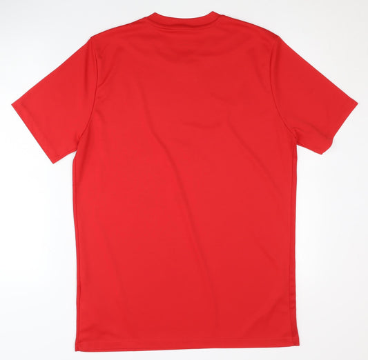 Nike Men's Red Dri-FIT T-Shirt L