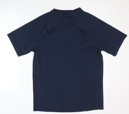 Reebok Men's Blue Gym T-Shirt, Size M, Athletic Fit