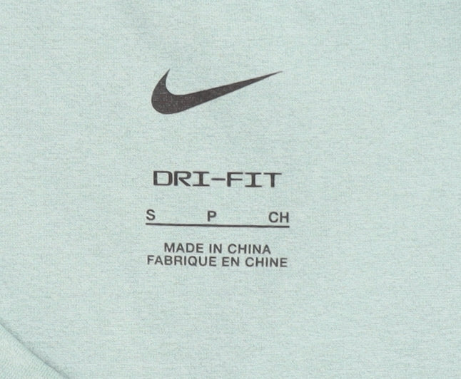 Nike Men's Green Short Sleeve Dri-Fit T-Shirt