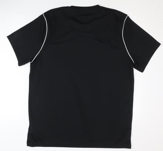Nike Men's Black XL Slim Fit T-Shirt