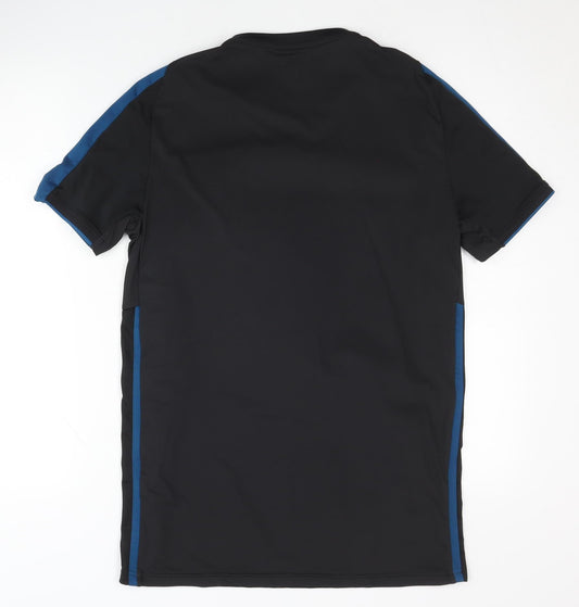 Decathlon Men's Black Athletic Jersey T-Shirt M