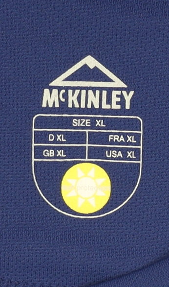 McKINLEY Men's Blue XL Athletic T-Shirt