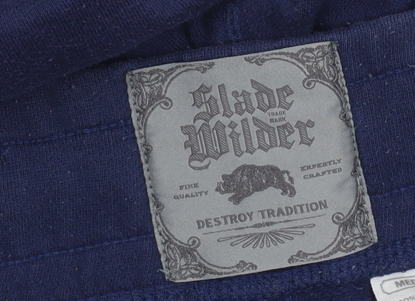 Slade Wilder Men's Blue Jogger Trousers M