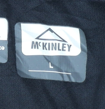 McKinley Men's Black T-Shirt L | Gym & Running