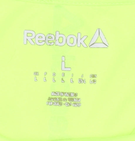 Reebok Men's Green L T-Shirt, Gym & Training
