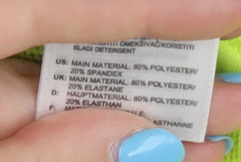 Adidas Women's Green Running T-Shirt, M