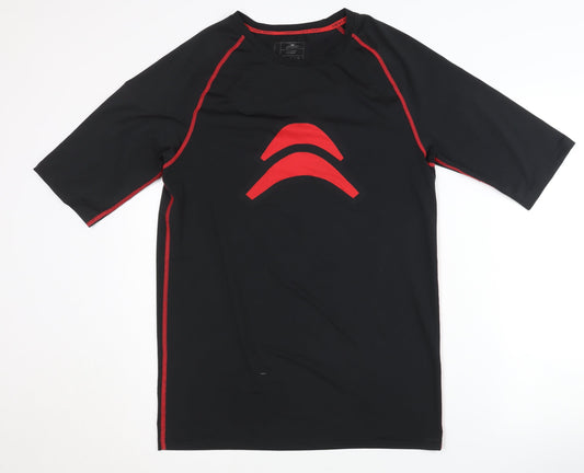 Mens UK Size XL Crane Black T-Shirt