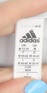 Adidas Women's White Polo Shirt Size 12-14