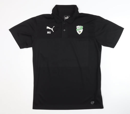 Mens UK Size M PUMA Black Gym & Training Polo