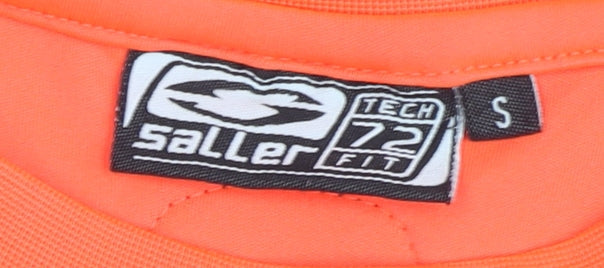 Saller Men's Athletic Orange T-Shirt, Size S